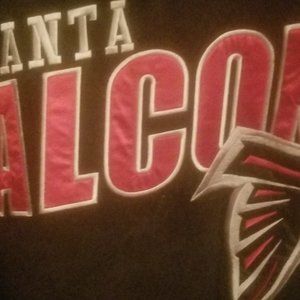 Atlanta Falcons "The Dirty Bird" NFL  Suede Leather Jacket NWT Medium